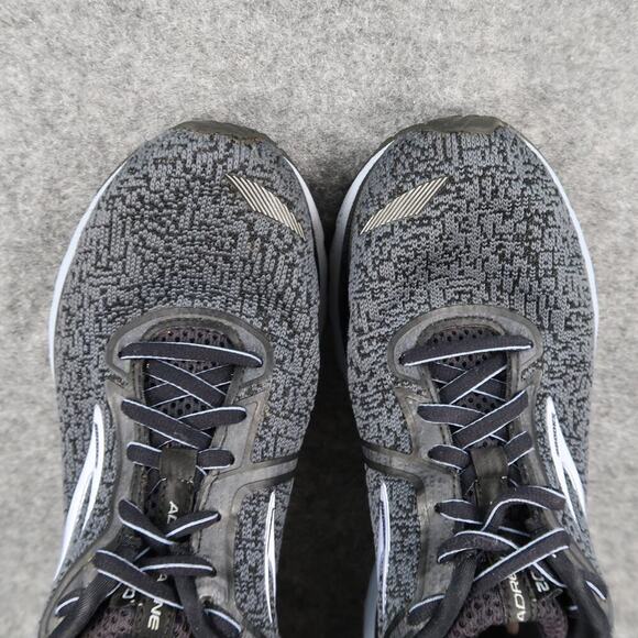 Brooks Shoes Womens 8 Athletic Trainer Running Adrenaline 20 Sport Comfort Gray - Picture 8 of 13